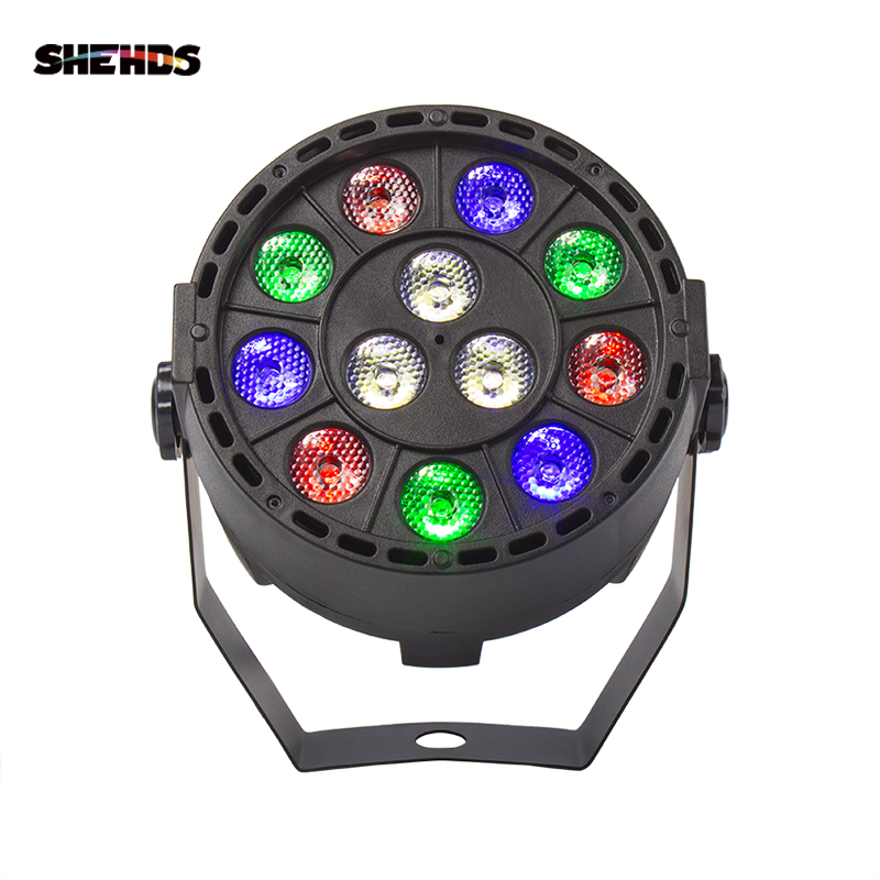 Luz Par Led 12x3W luces de fiesta DJ RGBW efecto discoteca iluminación de escenario con 8 canales decoración para decoración sonido activo
