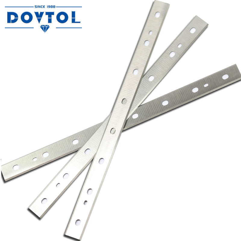 Khoan Sắt HSS 13 Inch Máy Bào Lưỡi Dao Thay Thế Dao Cắt Cho Dewalt Dw735 Dw7352 Dw735X Độ Dày Bào 1 Bộ 3 Cái