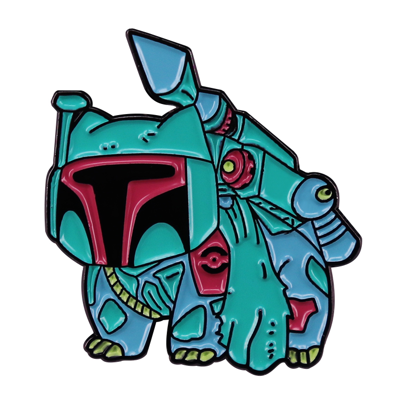 Bulba Fett Boba Fett broszka emaliowana nowość