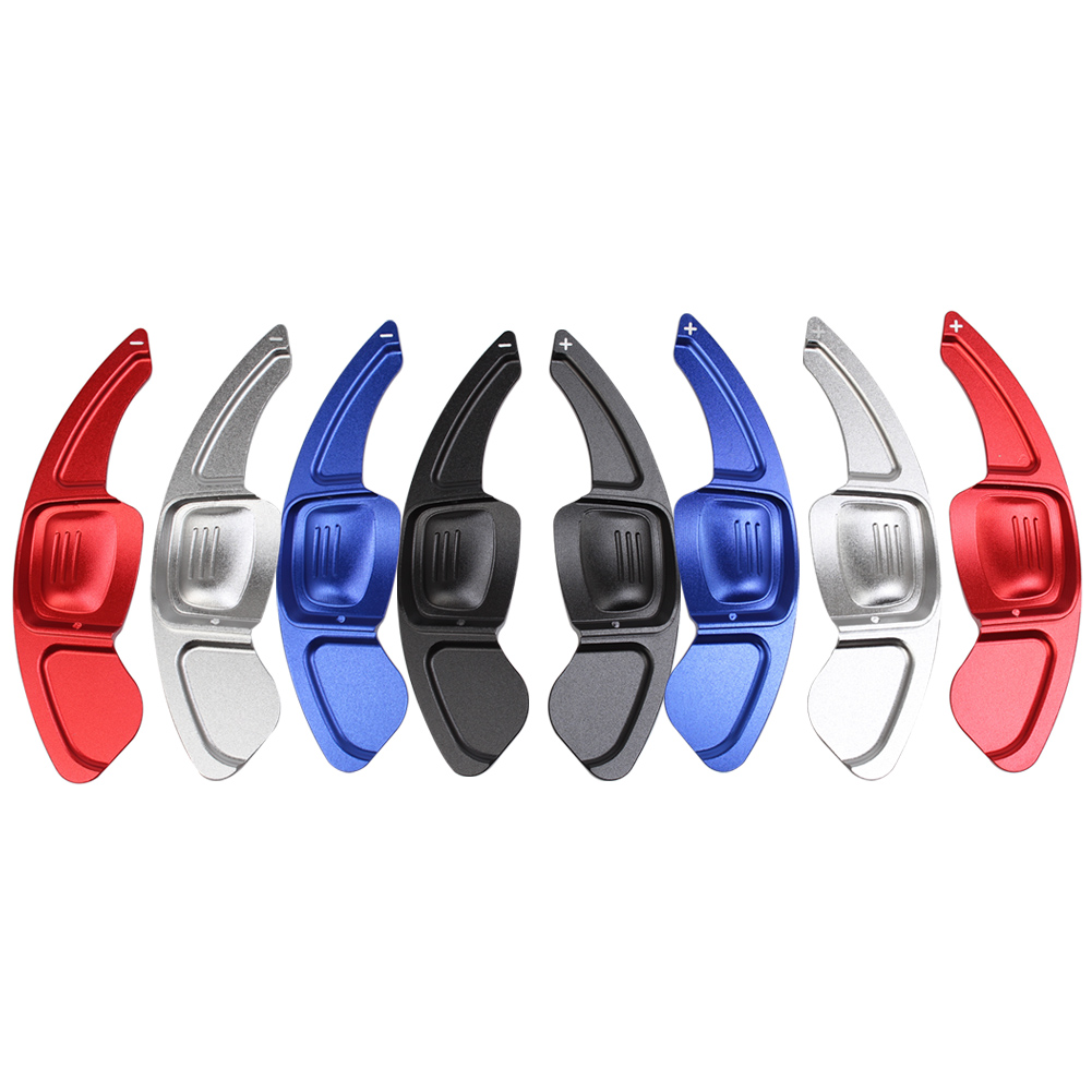 For VW Golf 8 MK8 2020 2021 Car Steering Wheel Shifter Paddle Car Styling Interior Decoration Accessories Zinc Alloy 2pcs