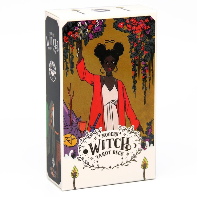 Moderne Heks Tarot Dek Engels Versie Tarot Card Deck Board Game Pdf Guidebook Waarzeggerij Fate Voor Vrouwen Meisjes Persoonlijk Gebruik