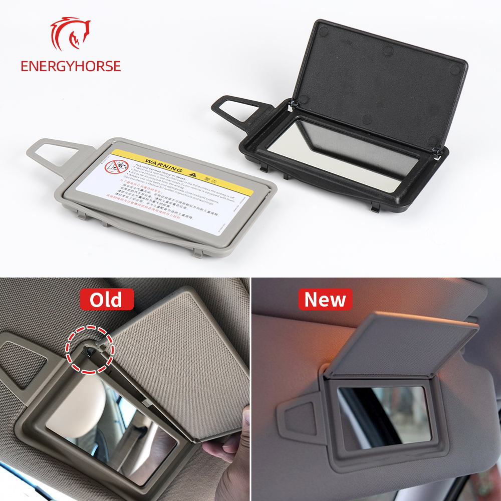 Car Accessories Car Sun Visor Mirror Makeup Sun Shade Cosmetic Mirror Cover For Mercedes Benz E Class W211 CLS W219 E260 E300