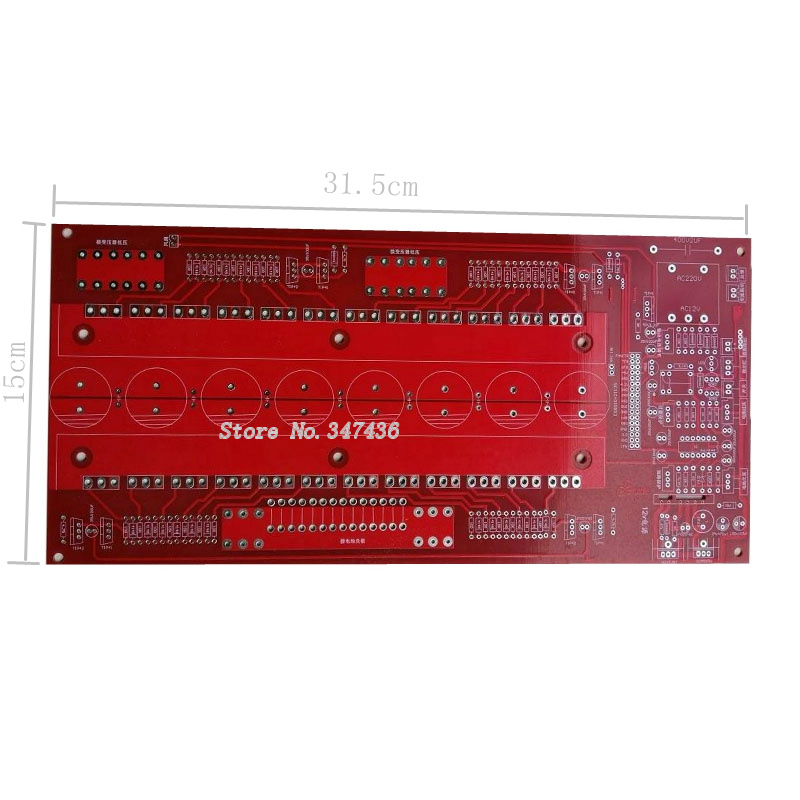 Inversor Sinusoidal puro PCB, placa principal (24 tubos)