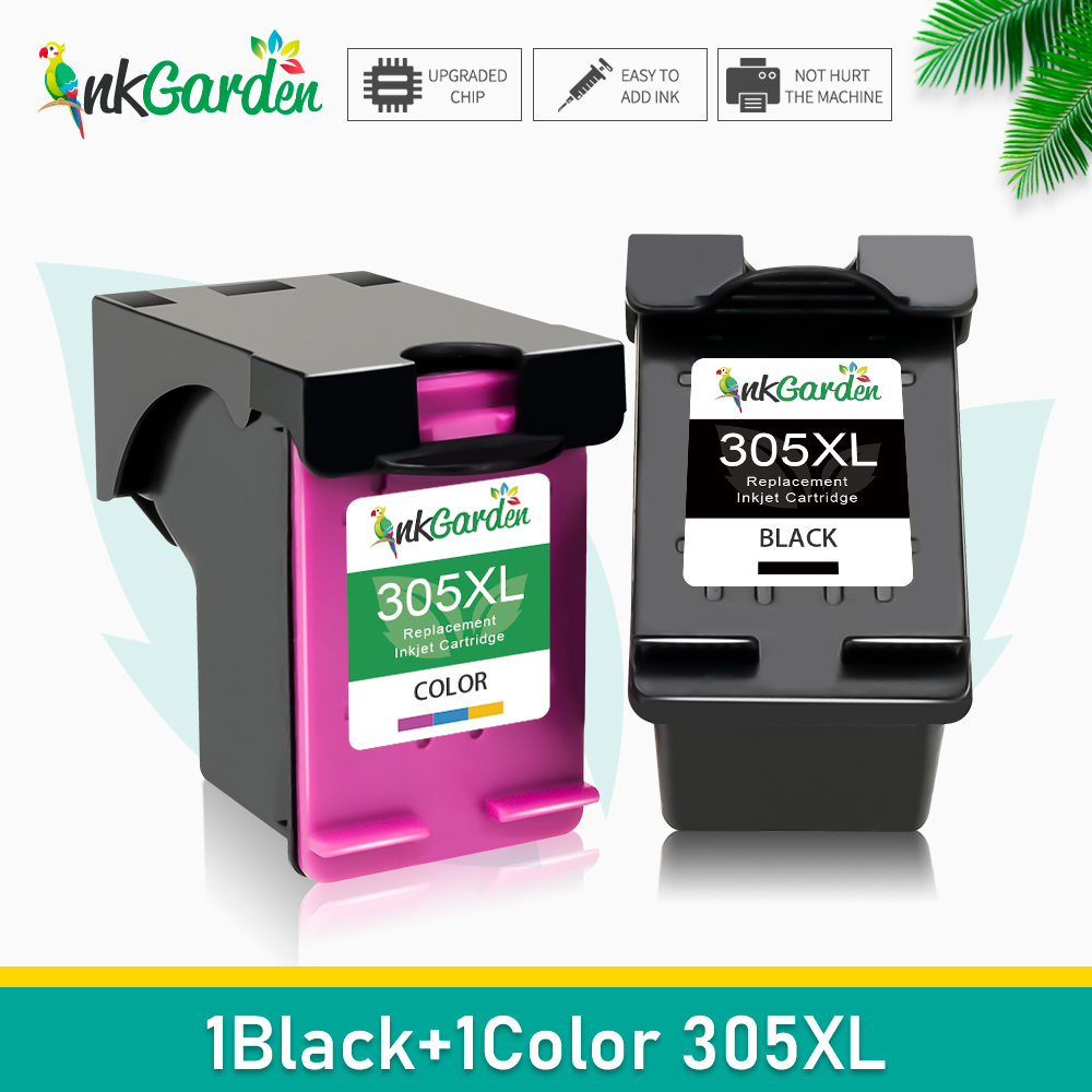 InkGarden 305 XL para HP 305 XL HP 305 cartucho de tinta remanufacturado para HP DeskJet Plus Series 4120 4121 4122 4130 4140 4152