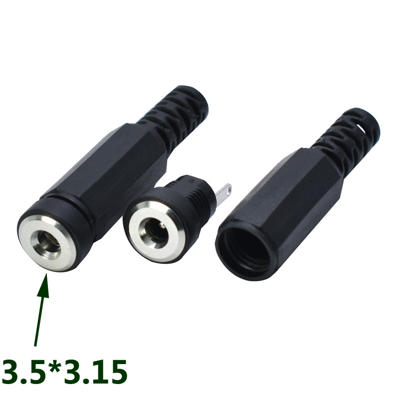 5Pcs Perempuan DC Power Jack Colokan Soket Konektor Adaptor 3.5*1.35Mm untuk Socket Perbaikan Alat 3.5x1.35mm