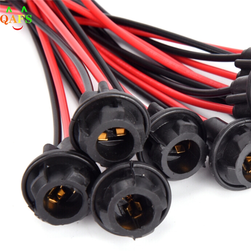 Support de douille d'ampoule T10 W5W, connecteur en caoutchouc souple pour voiture camion bateau, nouveau