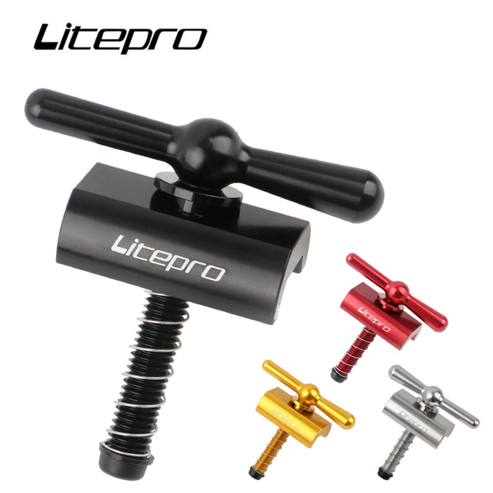 Litepro-Poignée de guidon de vélo pliable, pièces de vélo, accessoires pour Bromsilice