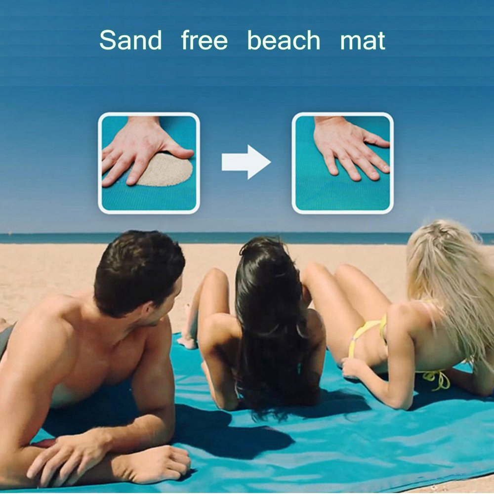 1.5M/2.0M mata plażowa magiczny piasek ręczniki plażowe koc przenośny anty piasek ręcznik ręcznik plażowy podróż lato mata duży ręcznik plażowy