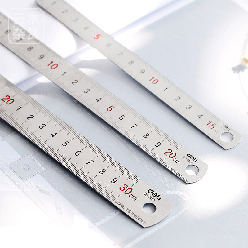 Sixone 1 pcシルバー15/20/30センチメートル高品質鋼金属定規機能マッピングtoolschoolオフィスを提供描画用品