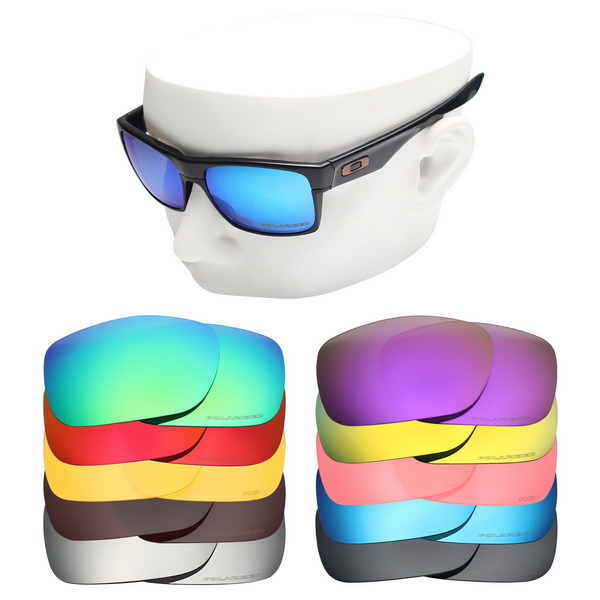 OOWLIT Anti-Scratch Replacement Lenses for-Oakley TwoFace OO9189 Etched Polarized Sunglasses