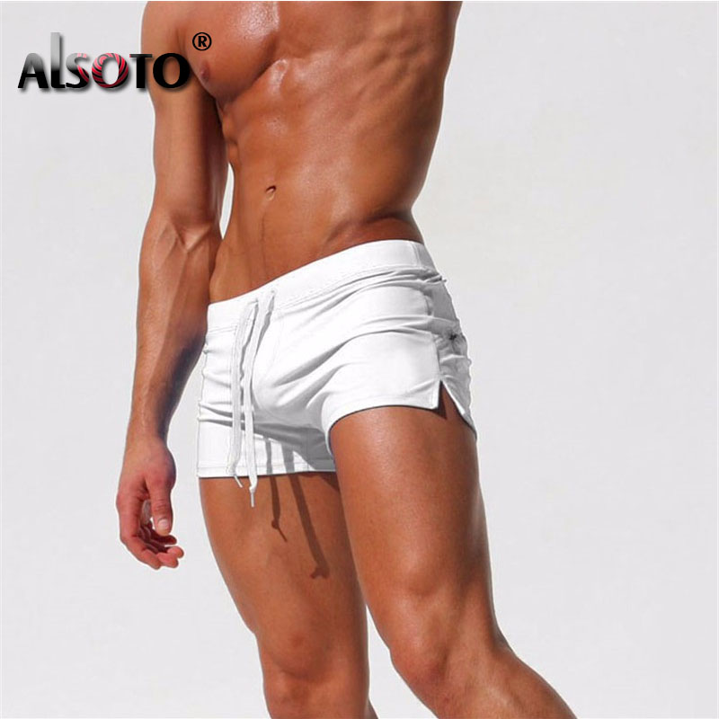 2026 sommer Sexy Neue Strand Shorts Männer badeanzug Casual Herren Shorts Turnhallen sunga Bademode Boardshorts Jogger Badehose mayo homme