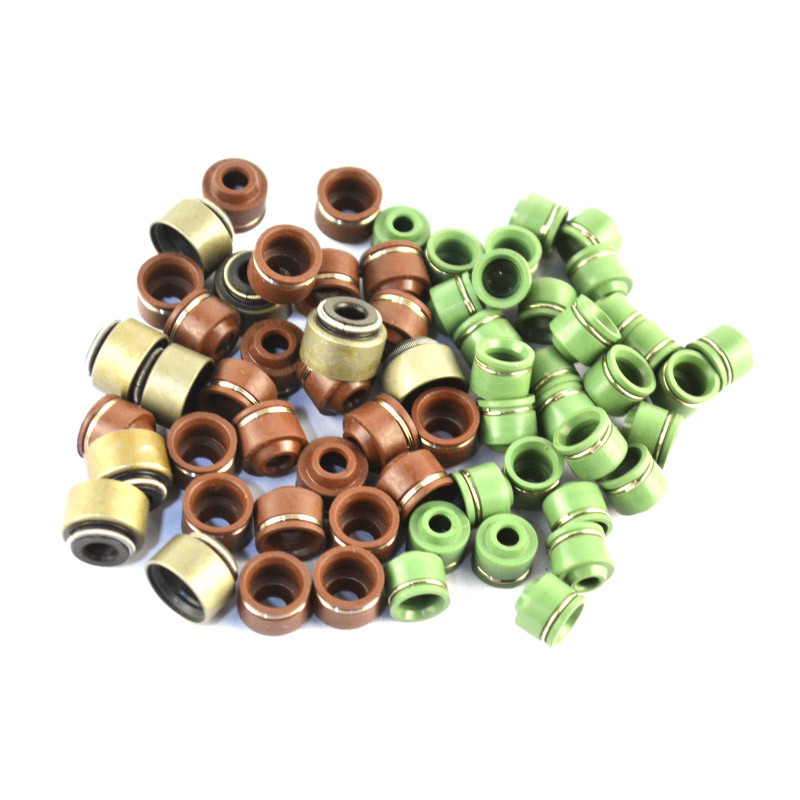 16pcs Neue Motorrad Motor Teile Ventil Stem Öl Dichtung für KAWASAKI ZZR400 ZZR 400 1995-2006