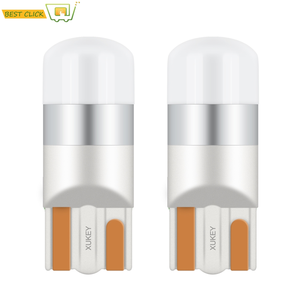 Xukey Auto T10 Led Wiglampen 501 168 W 5W Lichten Kenteken Zijwaarts Cabinetelampen 6000K Xenon Wit 12V 3W Canbus