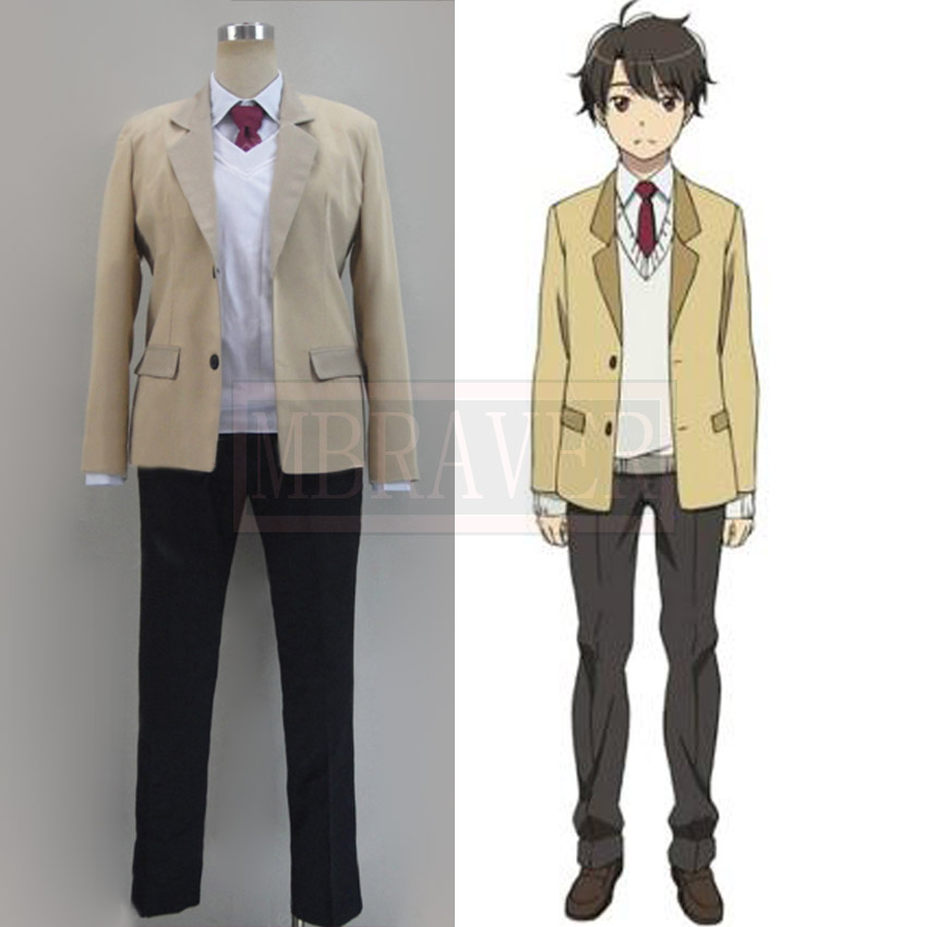 Kedatangan Baru Aldnoah. Nol Inaho Kaikaku Kostum Cosplay Seragam Sekolah