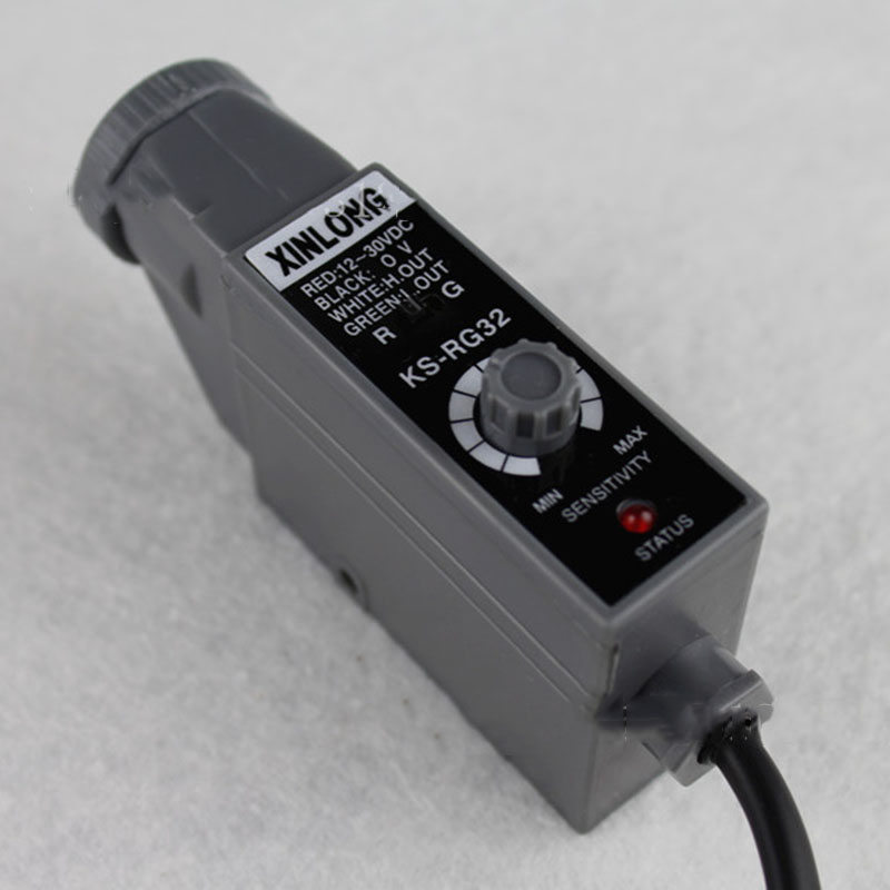 1Pc Kleursensor Kleur Standaard Foto-Elektrische Sensor KS-RG32/KS-WG32/KS-W32/KS-G32 Optische Kleursensor Vervangen KS-C2W