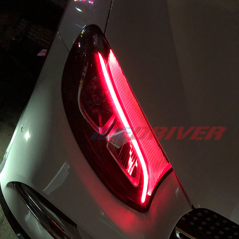 Icedriver Voor Mercedes Benz A-klasse Drl Led Boards A45 Amg A200 Dagrijverlichting Rood Blauw Groen Rgbw Drl led Duivel Ogen