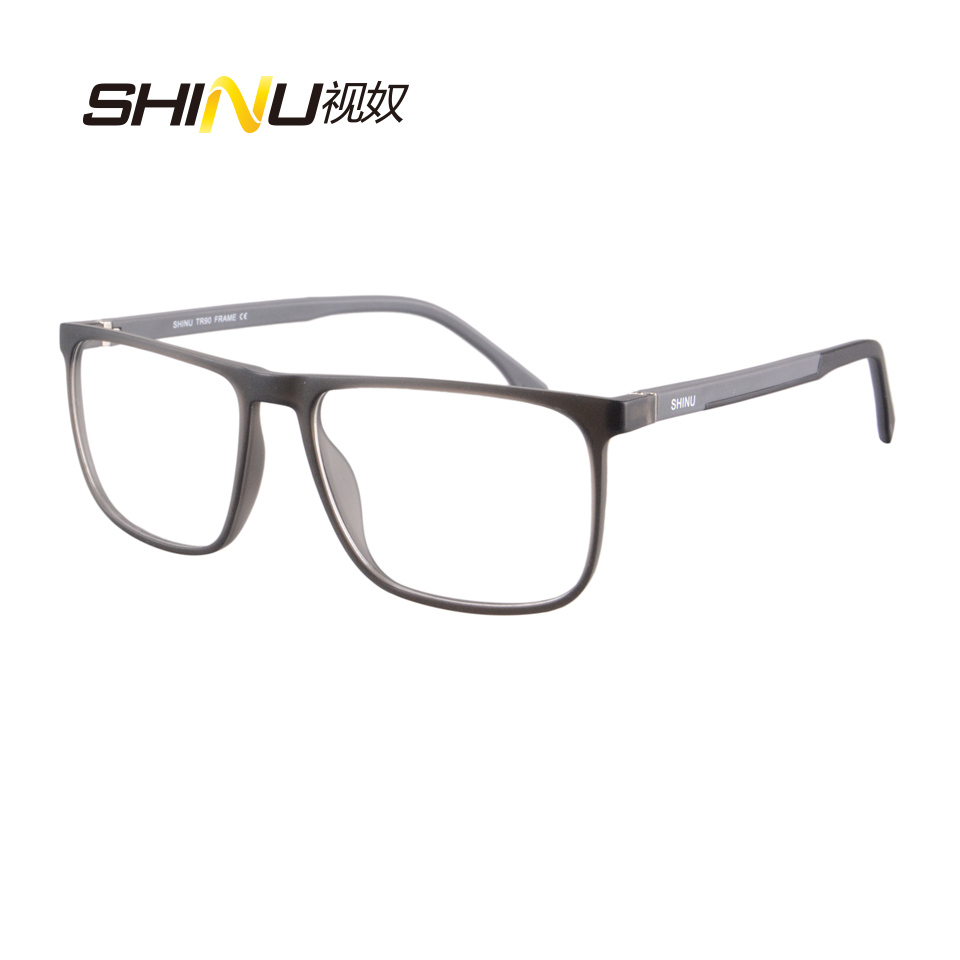 SHINU-gafas de lectura progresivas para hombre, lentes multifocales de forma libre, personalizadas según la prescripción del comprador, dioptrías de astigmatismo
