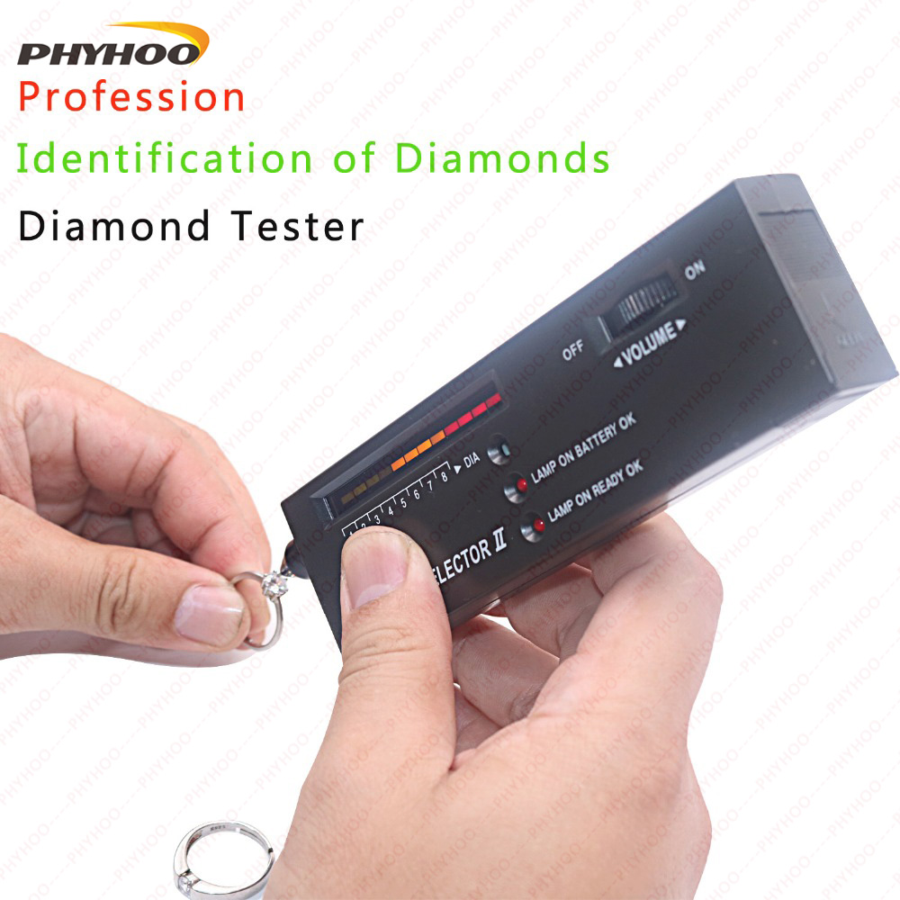 PHYHOO 高精度プロフェッショナルジュエラーダイヤモンドテスターペンジュエリーダイヤモンドセレクター初心者と専門家のため