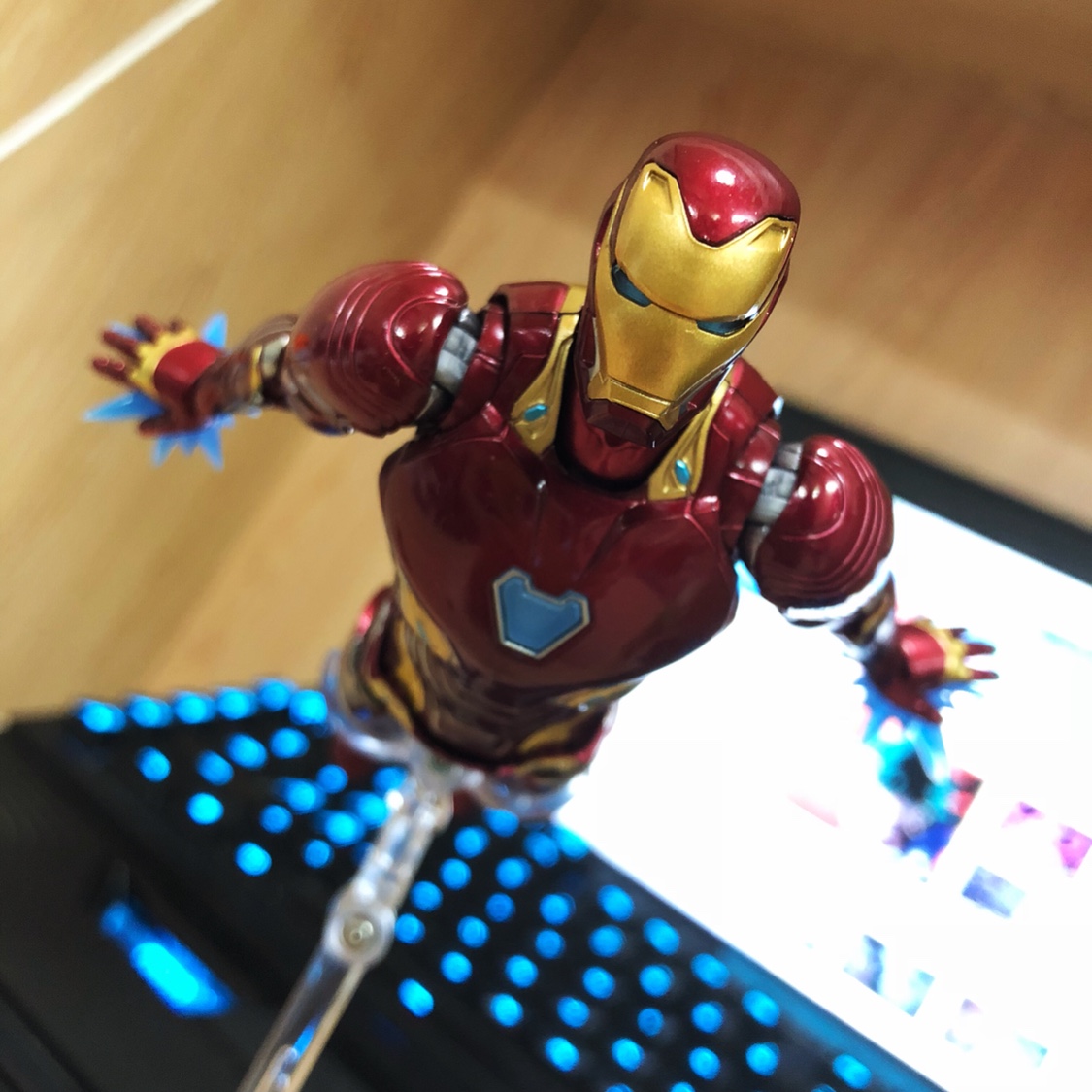 Ironman MK50 MK20 Avengers Infinity War Figurki Akcji BJD Zabawki na Prezent Świąteczny Urodzinowy