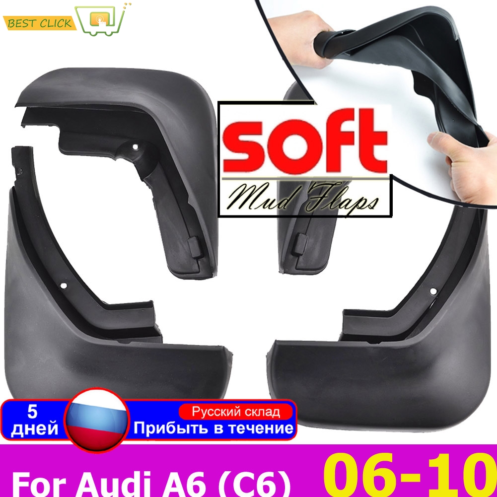Do AUDI A6 C6 2006-2010 2007 2008 2009 Samochodowe przednie tylne błotniki Błotniki Błotniki Chlapacze Akcesoria