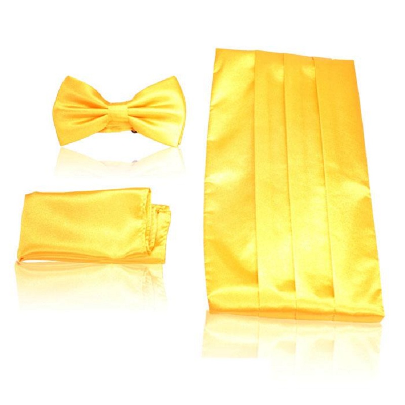 Faja cuadrada de bolsillo para hombre, conjunto de pajarita sólida, cinturones anchos, cinturón nupcial, 2019