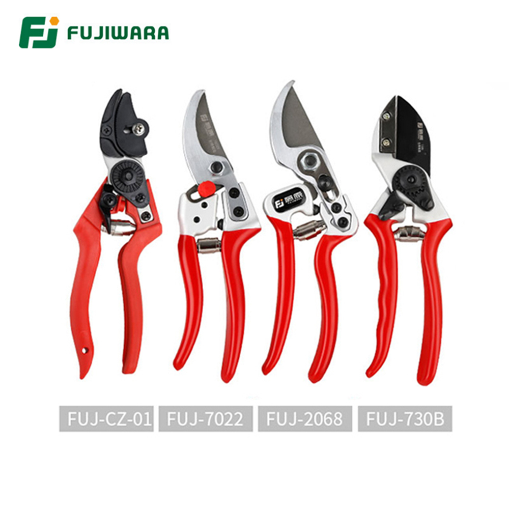 FUJIWARA Tijeras de podar Tijeras de jardín para árboles frutales Herramienta de injerto