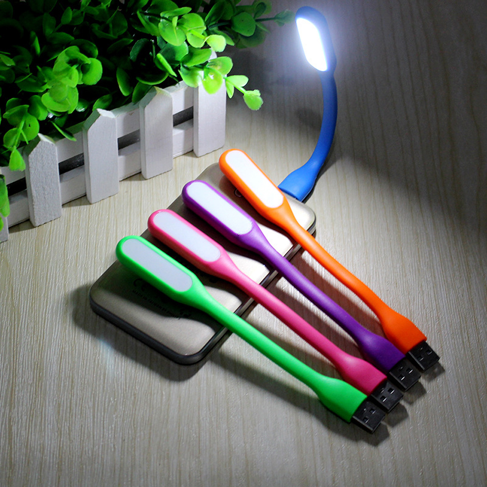 Có Thể Gấp Gọn Đèn Led USB Siêu Sáng Đèn Sách Di Động Đèn Đọc Sách Đèn 5V 1.2W Đèn Học Để Bàn Điện Máy Tính laptop Chiếu Sáng Ban Đêm