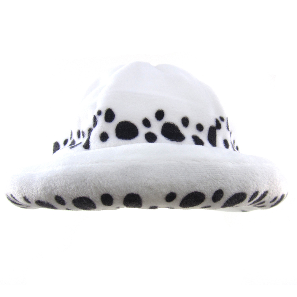 Brdwn Cosplay Trafalgar Law spotty Cap Miękka pluszowa czapka Beanies