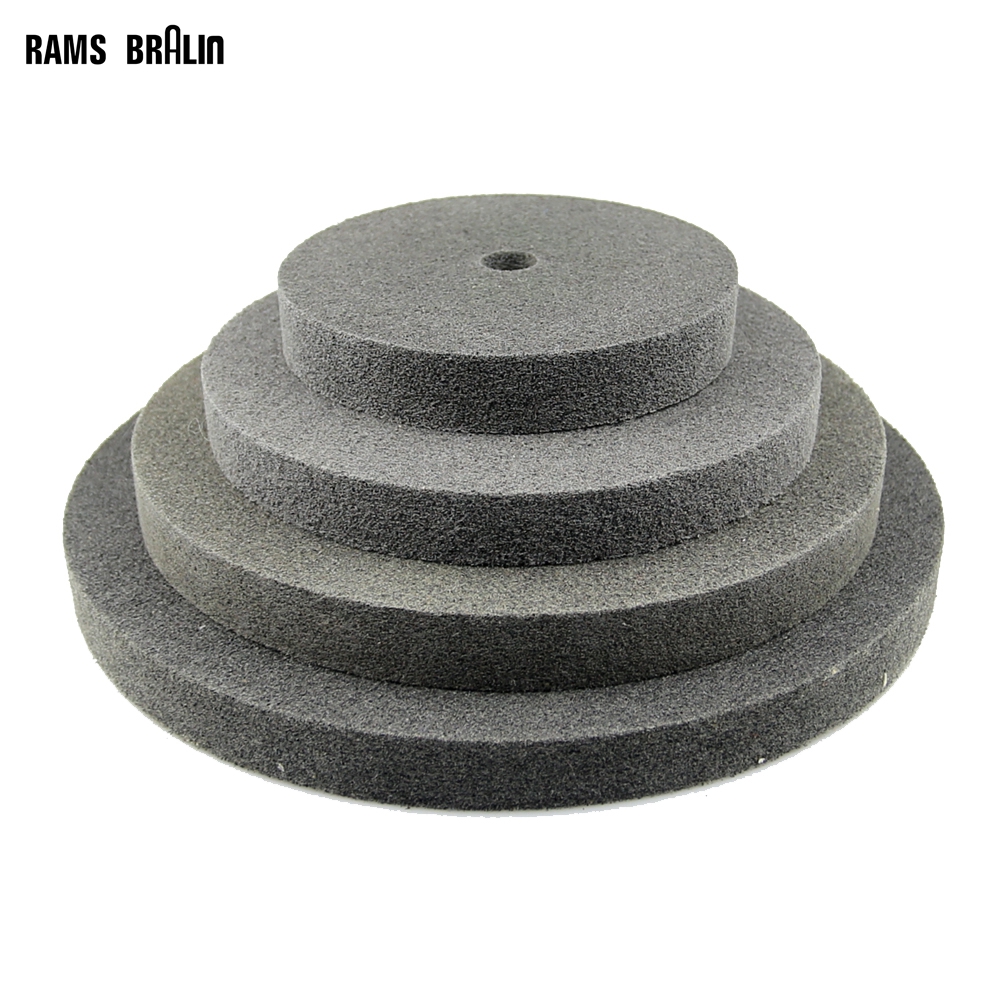 1 조각 150/200/250/300x25mm 나일론 섬유 연마 휠 부직포 통합 휠