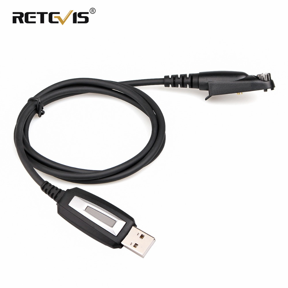 マルチピン USB プログラミングケーブル Ailunce HD1/Retevis RT29/NR630/RT48/RT648 トランシーバーサポート Win XP/Win 7/Win 8/Win10