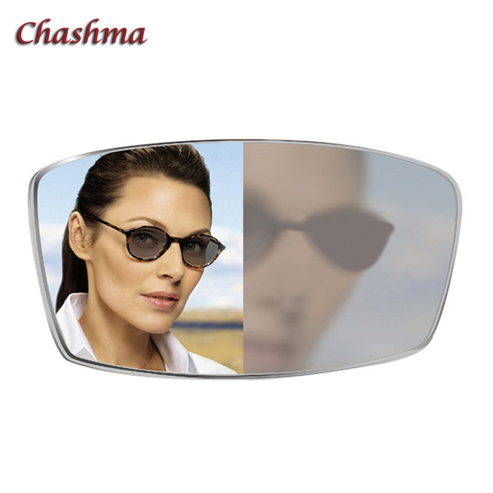 Chashma – verre photochromique Anti-reflet caméléon de marque, Protection contre les rayons bleus, indice 1.61, Transition UV, lentilles grises pour les yeux