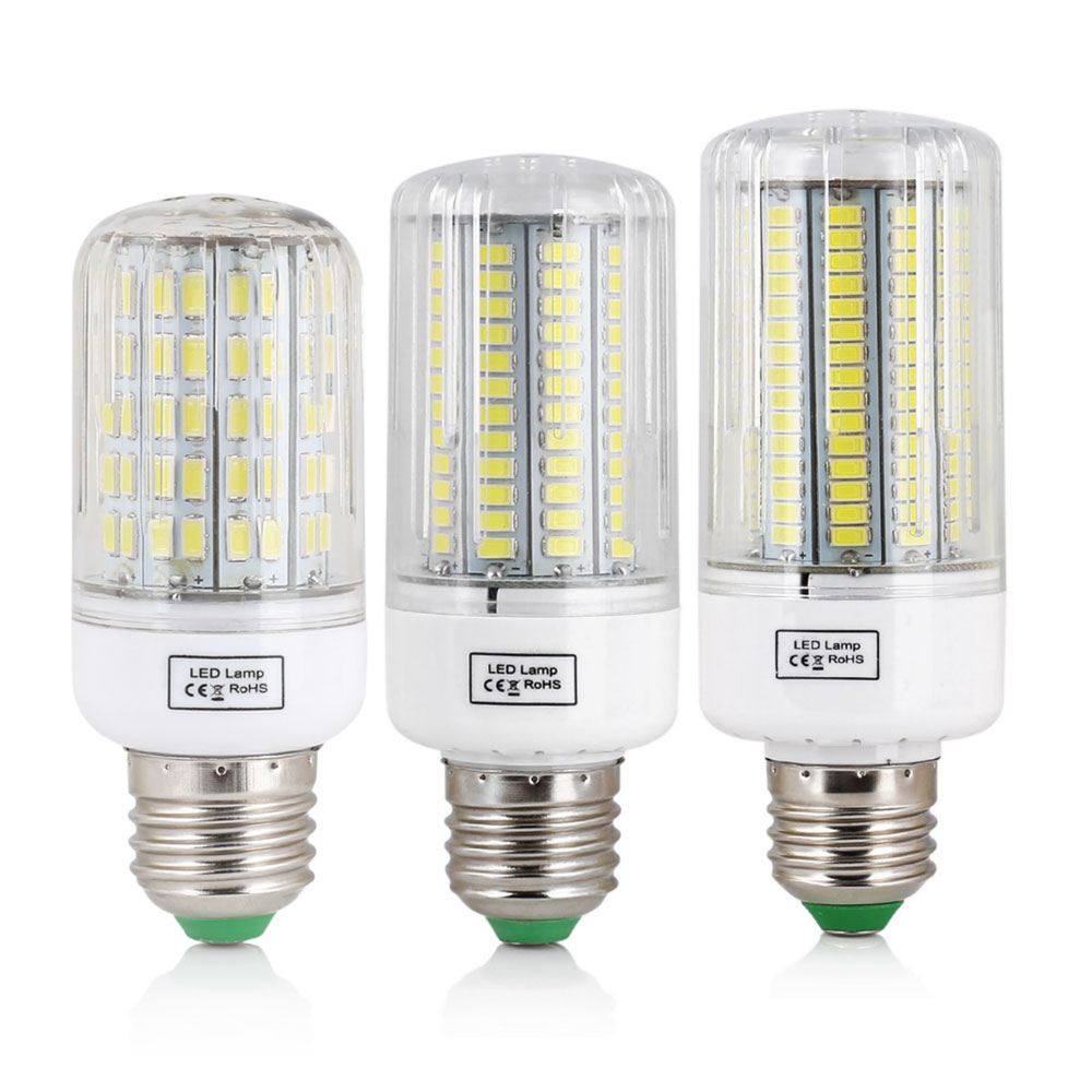 E27 LED Maisbirne SMD 5730 7W 12W 15W 20W 25W 30W 45W Heimdekoration Lampe für Kronleuchter Strahler 30 42 64 80 89 136 165LEDs