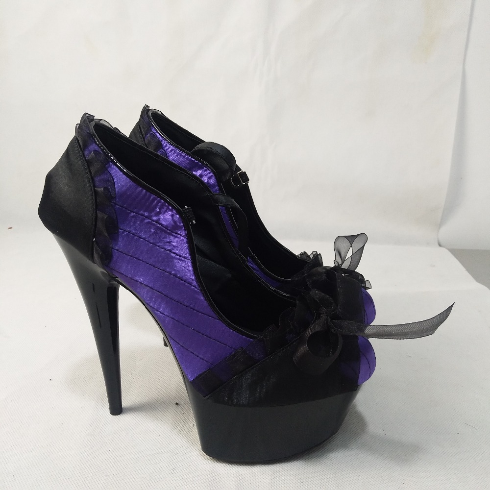 Fashion Kain Ultra Tinggi dengan Kepala Ikan Cantik Meneteskan Temperamen Sepatu Wanita 15 Cm Sepatu Hak Tinggi Menunjukkan Baru sepatu