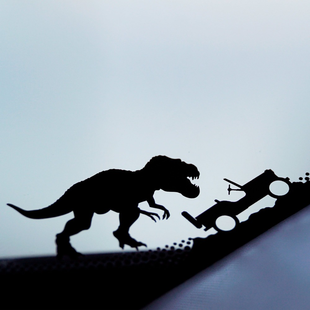 Автомобильная наклейка для Jeep T-rex Tyrannosaurus Rex, виниловая наклейка с динозавром для Jeep, украшение для окна автомобиля, ноутбука
