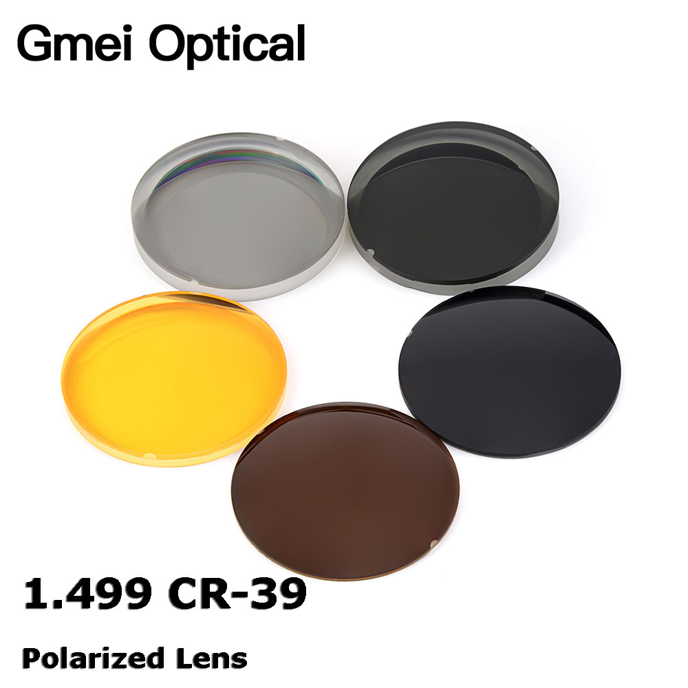 Gmei Optical 1,499 CR-39 поляризационные солнцезащитные очки по рецепту оптические линзы для вождения и рыбалки UV400 антибликовые поляризационные линзы