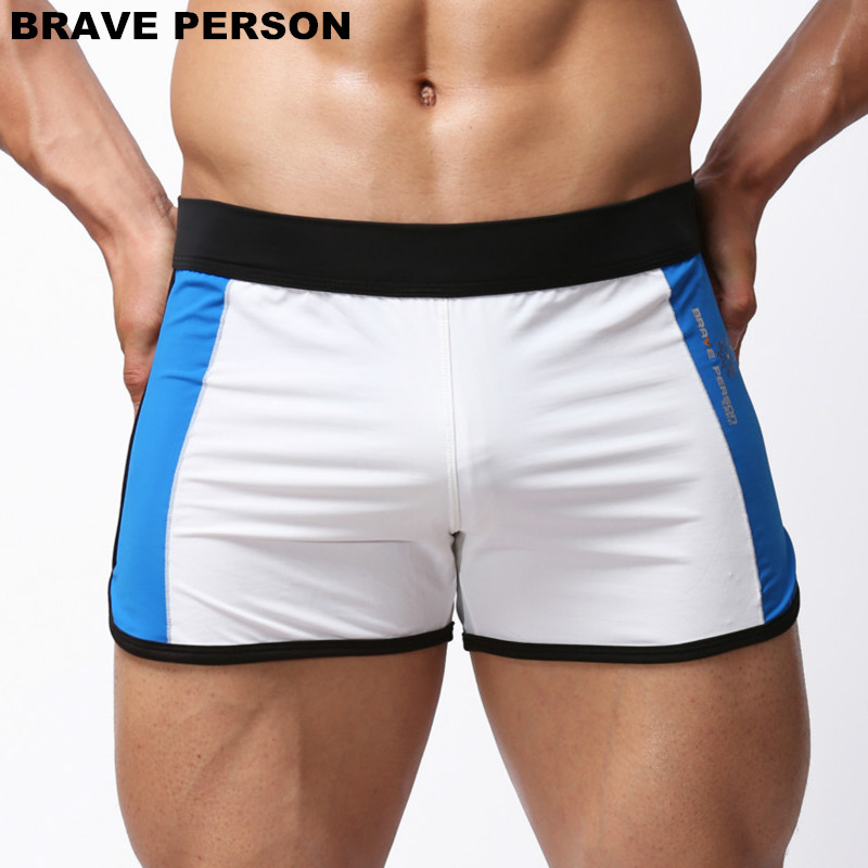 Pessoa corajosa verão quente shorts homens beachwear shorts masculino sportwear praia board shorts suaves calções de banho masculinos