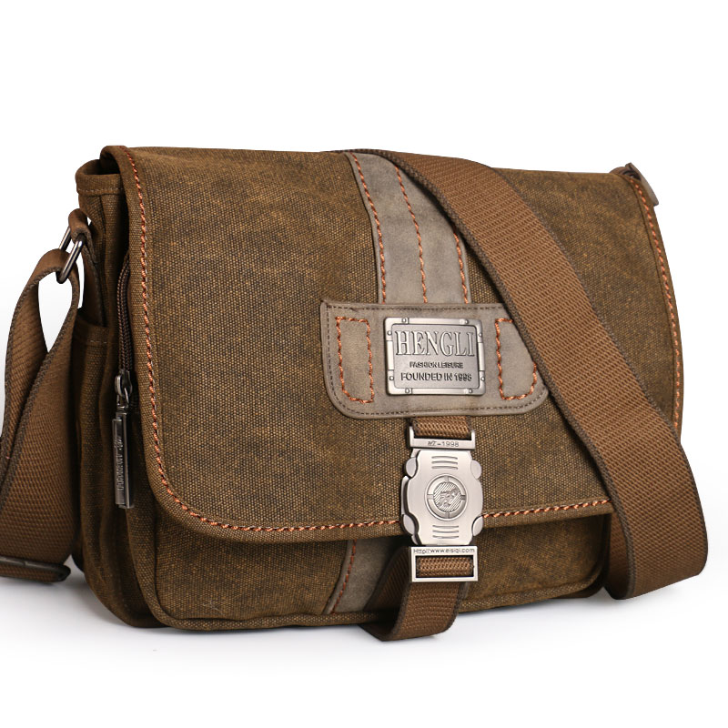 NEW Retro MeCanvas Shoulder Bags Leisure Wear Resistant Cross Messenger Bag Unisex Casual Crossbody Package