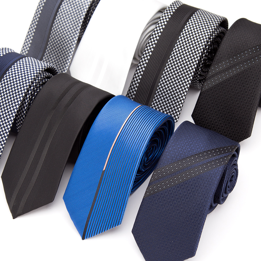 Mens Quan Hệ Sang Trọng Mỏng Tie Tie cho Nam Giới Kinh Doanh Đám Cưới Jacquard Tie Nam Áo Sơ Mi Thời Trang Bowtie Món Quà Gravatá