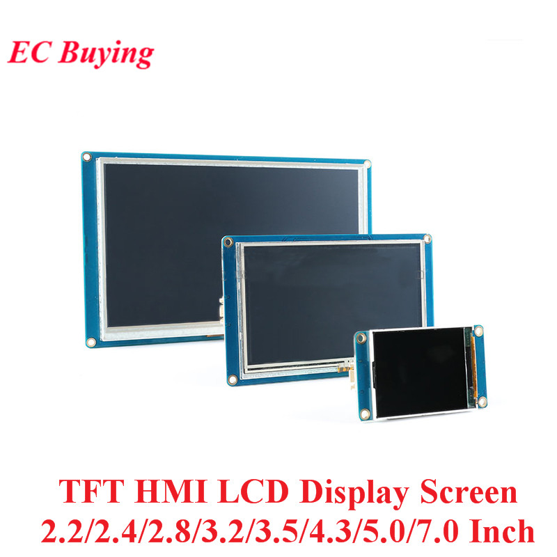 2.2/2.4/2.8/3.2/3.5/4.3/5.0/7.0 Inch TFT HMI LCD Display Module scherm Touch Voor Arduino 320*240/400*240/480*320/480*272/800*480