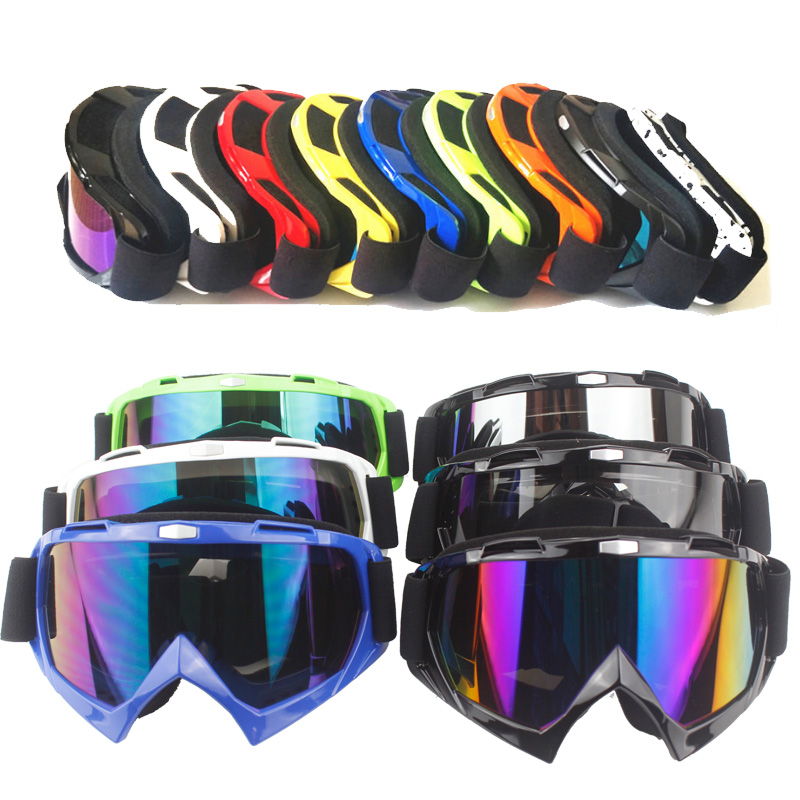 Erwachsene Motocross Brille Motorradbrille Brille ATV Klare Linse Skihelm Googles Off-Road für Kawasaki Oculos Gafas