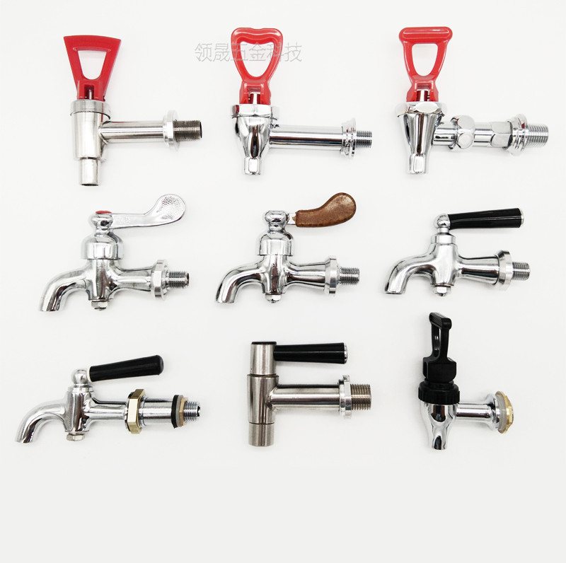 Grifo de latón para hervir agua, cubo de agua caliente, accesorios para calentador de agua