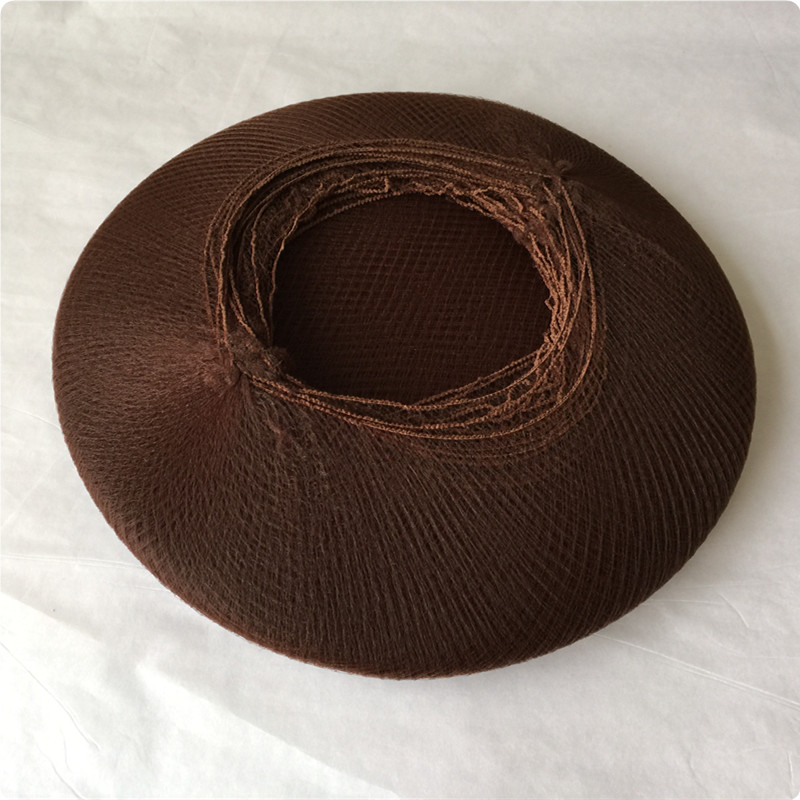144 teile/los Dunkelbraun Elastische Kante Nylon Mesh Haarnetze Für Haar Styling Haarknoten, Der Ballett Tänzerin Küche Lebensmittel Service
