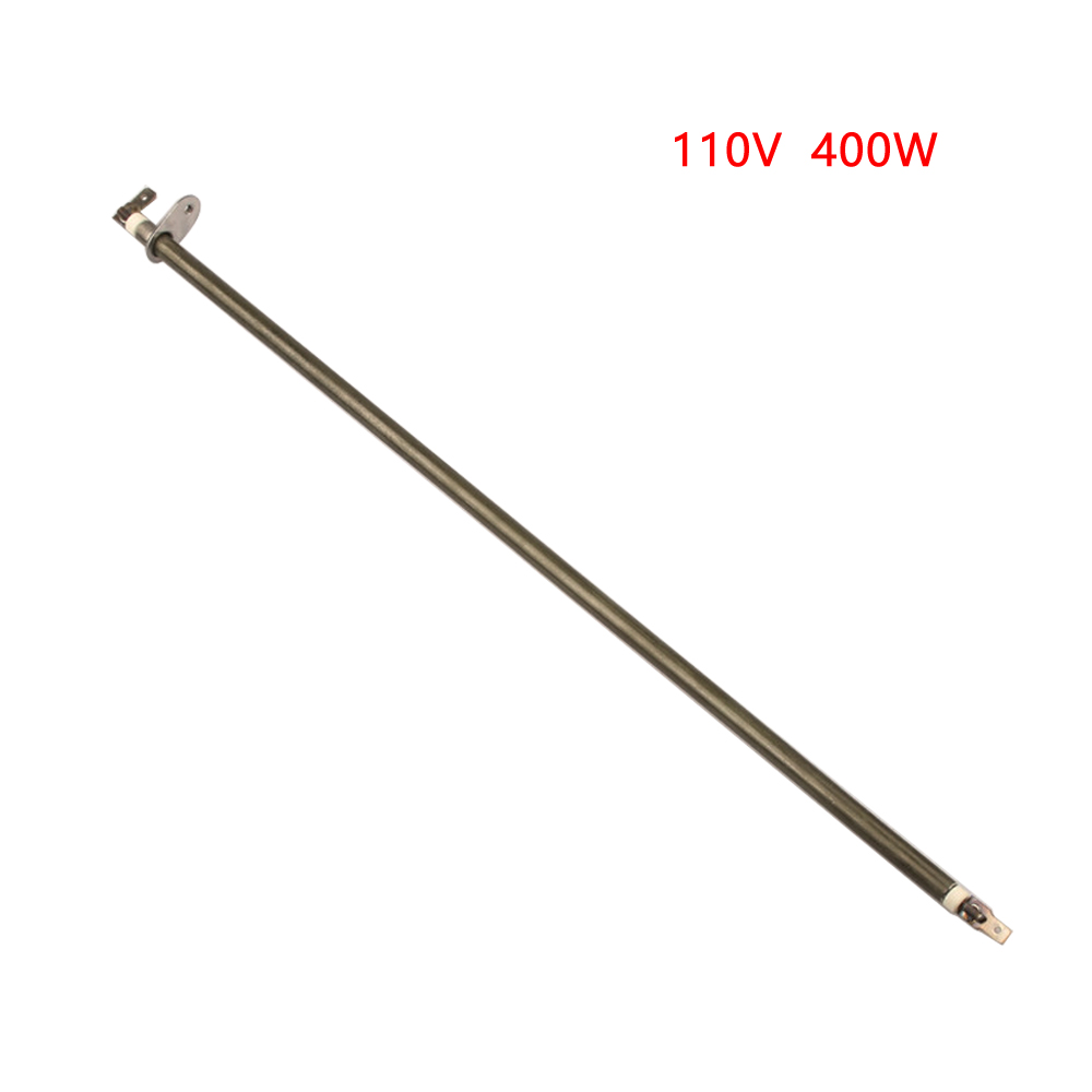 Bộ 2 Miếng 110V 250-400W 310Mm/370Mm/410Mm Làm Nóng Cho lò Nướng Điện Điện Nhiệt Ống Với Tấm Kim Loại Được Ủ