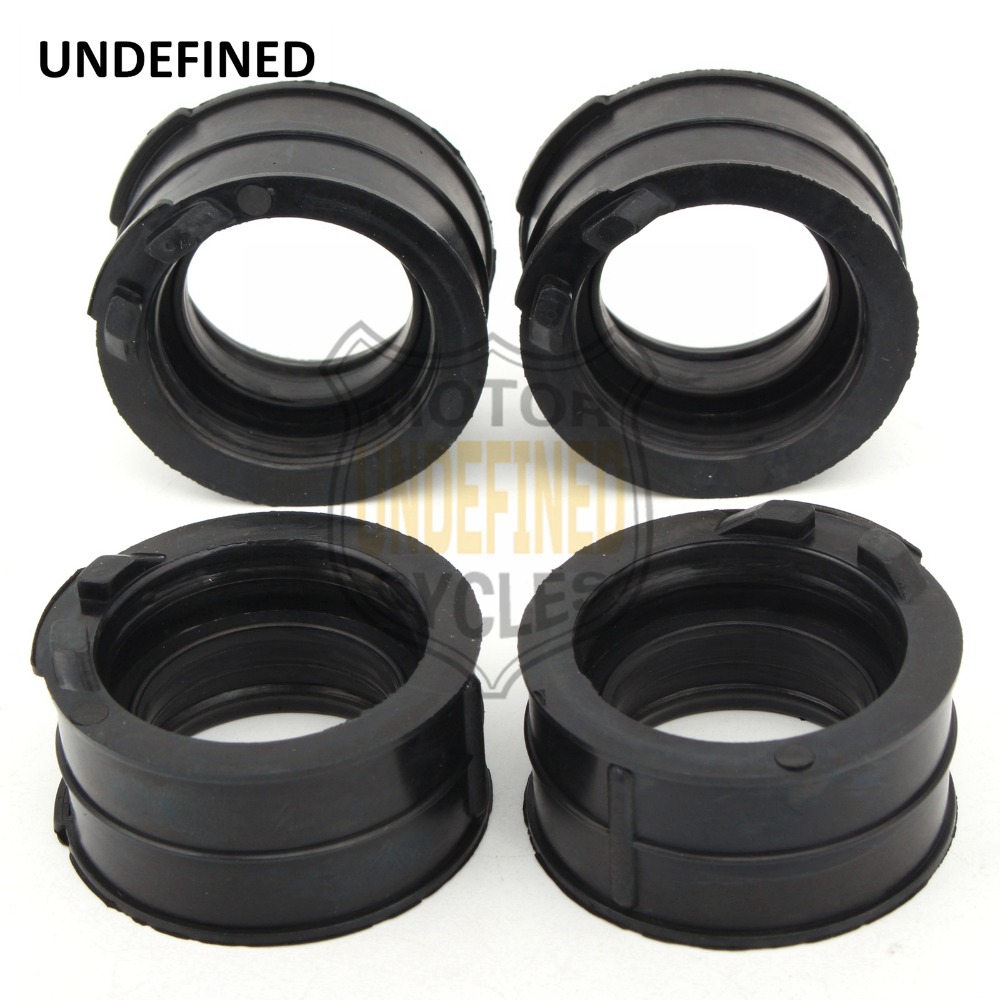 4 Piece Carburetor Interface Adapter Intake Manifold For Yamaha XJ600N 1994 - 2003 / XJ600S 1992 - 2003 XJ600 N S XJ 600 N/S