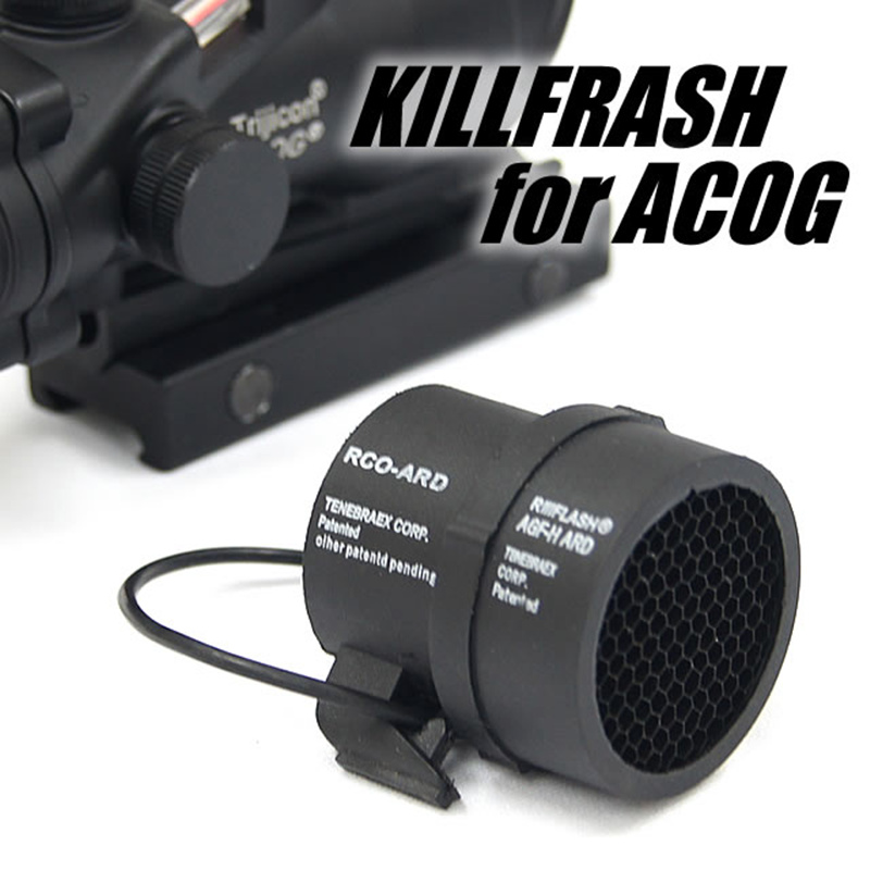 ACOG Killflash 4X32 ACOG レンズプロテクターカバーキャップ反射装置狩猟アクセサリー