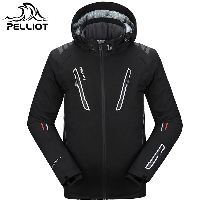 Pelliot Trượt Tuyết Áo Khoác Nam Chống Nước, Thoáng Khí Nhiệt Ván Trượt Tuyết Out Phối Vận Chuyển Miễn Phí! đảm Bảo Thật!