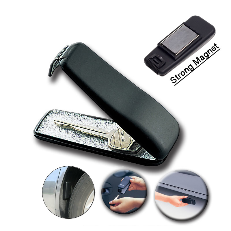 Magnetische Auto Bike Stash Safe Lock Ersatz Schlüssel Box Versteckte Lagerung Sichere Sicherheit Box Für Home Office Auto Caravan Lkw