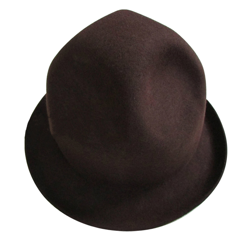 Topi Gunung Sunlynn Model Terbaru untuk Wanita & Pria, 100% Wol Felt, Gaya Selebriti, Topi Buffalo Unik, Topi Bowler