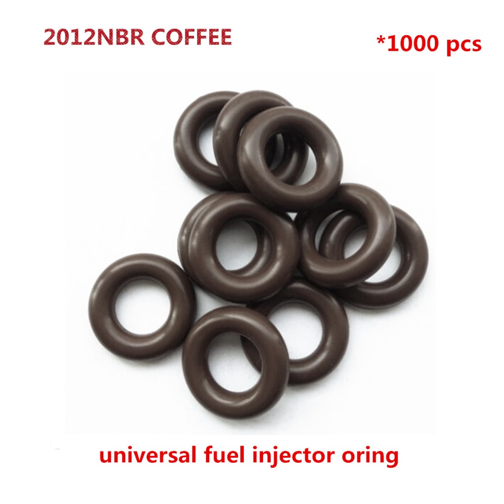 1000 Potongan Universal Gasket NBR Seal Oring-S ID7.52 * CS3.53mm ASNU08C/GB3-100 O-Cincin untuk Pemakaian injector Kit Perbaikan (AY-O2012NBR)