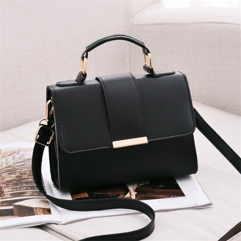 Retro Women Handbag Ladies Crossbody Messenger Bags High Quality PU Leather Female Flap Shoulder Bag New Arrival